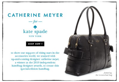 catherine meyer handbag Kate Spade Oct 2011