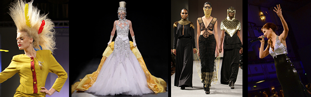couture fashion week collage june 2012