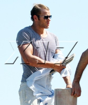 Kellan Lutz in John Varvatos Eyewear Again