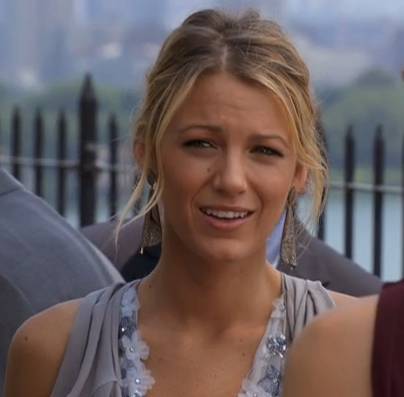 Blake Lively Diamond Wave Earrings 2012