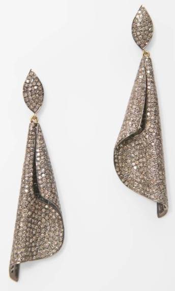 Diamond Wave Earrings