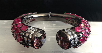 Magok Cracelet Pink Sapphire Purple Topaz